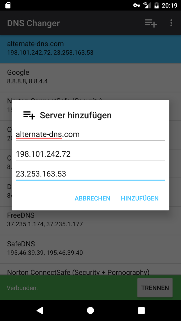 youtube adblock dns